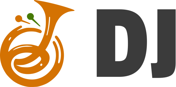 design de logotipo DJ
