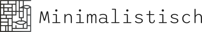 Minimalistisch Logo-Design