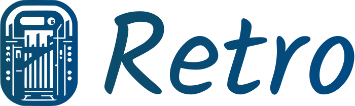 diseño de logotipo Retro