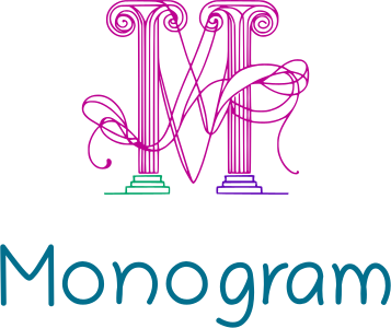 Monogram logo design