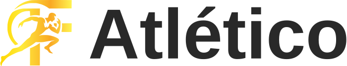 Atlético logo design