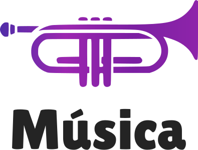 Música logo design