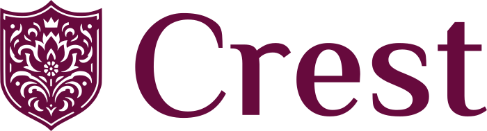 Crest logo design