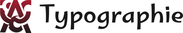 création de logo Typographie