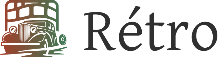 création de logo Rétro