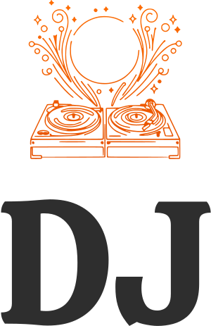 design del logo DJ