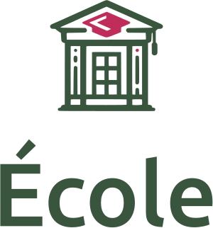 création de logo École