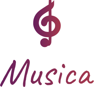 design del logo Musica