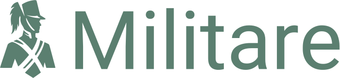 design del logo Militare