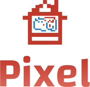 design del logo Pixel