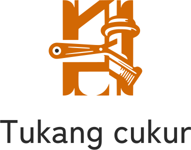 desain logo Tukang cukur