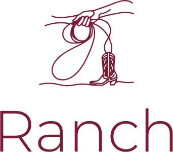 design del logo Ranch