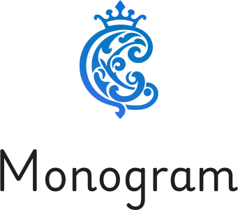 Monogram logo tasarımı