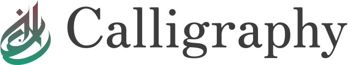 Calligraphy logo design