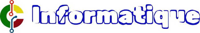 Informatique logo design