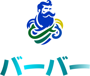 バーバー logo design