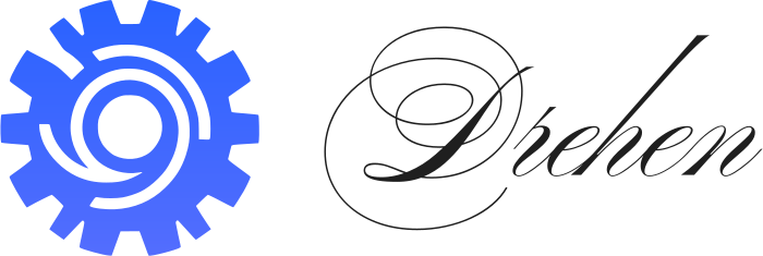 Drehen logo design