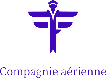 Compagnie aérienne logo design