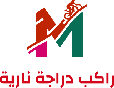 راكب دراجة نارية logo design