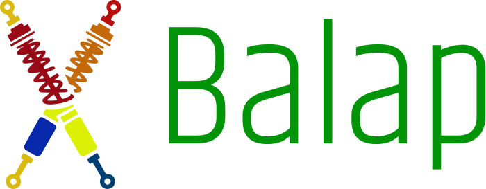 Balap logo design