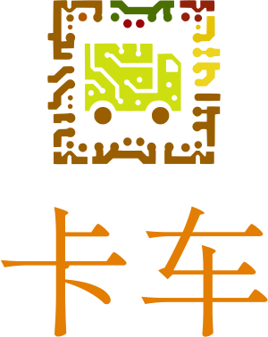 卡车 logo design