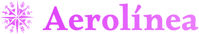 Aerolínea logo design