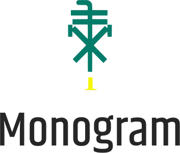 Monogram logo design
