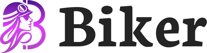 Biker logo design