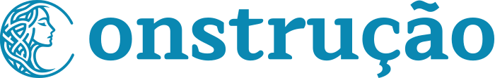 Construção logo design
