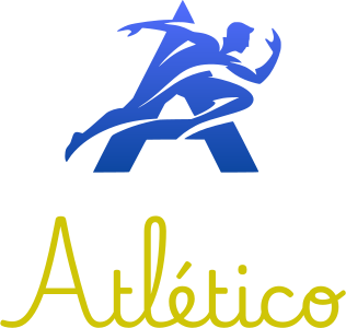 Atlético logo design