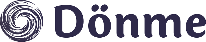 Dönme logo tasarımı