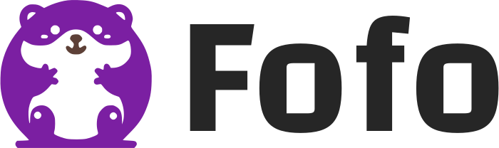 design de logotipo Fofo