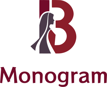 desain logo Monogram