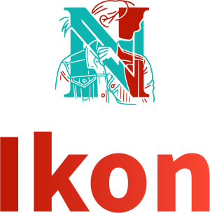 desain logo Ikon