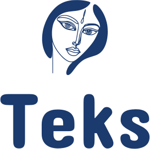 desain logo Teks