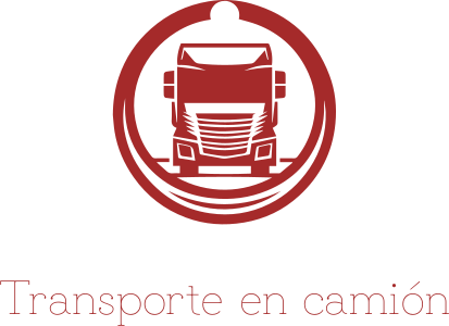 diseño de logotipo Transporte en camión