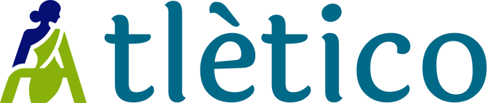 Atlético logo design