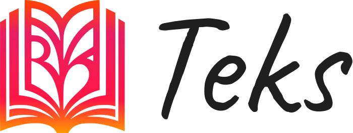 Teks logo design