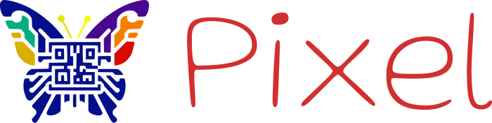 Pixel logo design