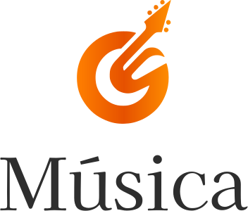 Música logo design
