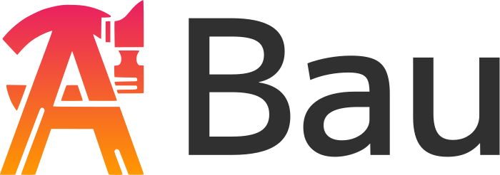 Bau logo design