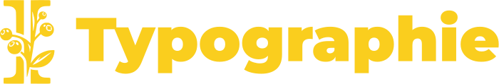 Typographie logo design
