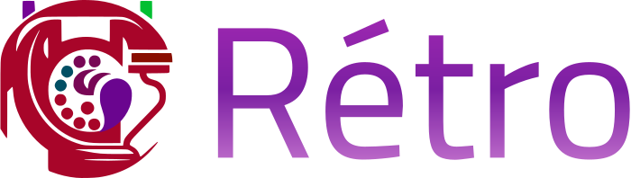 Rétro logo design