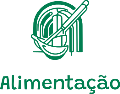 Alimentação logo design