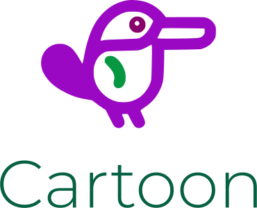 Cartoon logo design