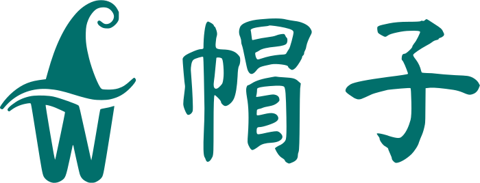 帽子 logo design