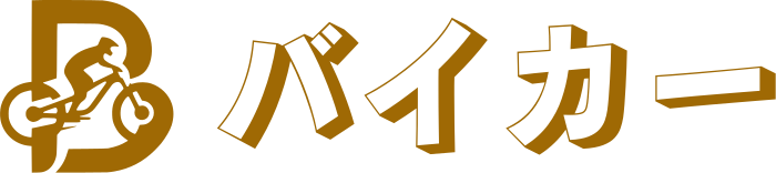 バイカー logo design