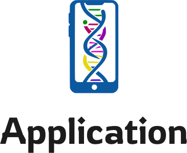 Application logo design