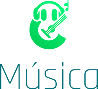 Música logo design