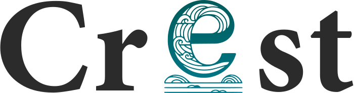 Crest logo design